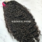 Kinky Curly 4x4 Lace Closure Wigs 18inches 130% Density