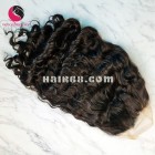Vietnamese Wavy 5x5 lace closure wigs 10 inches 180% Density