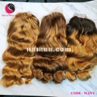 Exotic Wavy 5x5 lace closure wigs 24 inches 180% Density