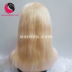 Vietnamese Straight 2x4 lace closure wigs 10 inches 180% Density