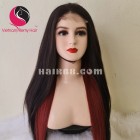 Light Yaki Straight 2x4 lace closure wigs 24 inches 180% Density