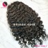 Curly 13X4 lace frontal wigs 8 inches 180% Density