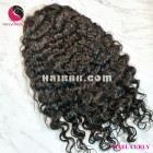 Super curly 13X4 lace frontal wigs 10 inches 180% Density