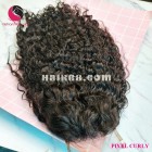 Curly textures 13X4 lace frontal wigs 12 inches 180% Density
