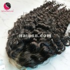 Water Wavy 2x4 lace closure wigs 16 inches 180% Density