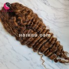 Wavy 2x4 lace closure wigs 18 inches 180% Density
