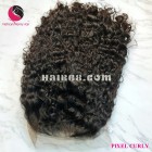  Spiral curls 13X4 lace frontal wigs 20 inches 180% Density