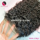  Spiral curls 13X4 lace frontal wigs 20 inches 180% Density