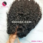 Deep curly 13X4 lace frontal wigs 22 inches 180% Density