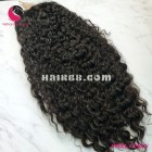 Curly 2x4 lace closure wigs 16 inches 150% Density