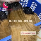 8 inch - Ombre Weave Hair Extensions - Straight Double