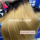 24 inch - Weave Ombre Hair Extensions Weft - Straight Double