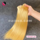 8 pouces blonds cheveux blonds extensions de cheveux - droite
