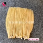 14 pouces extensions de cheveux blonds bon marché - droit