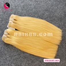 18 polegadas barato blonde extensões de cabelo humano - em linha reta