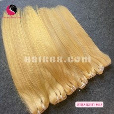 20 polegadas blonde extensões de cabelo humano barato - em linha reta