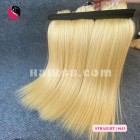 26 inch Blonde Human Hair Extensions Cheap - Straight