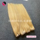 16 pulgadas barato blonde extensiones de cabello humano - derecho