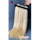 Extensões de cabelo humano blonde de 32 polegadas barato - em linha reta