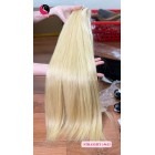 Extensões de cabelo humano blonde de 32 polegadas barato - em linha reta