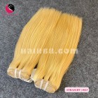 8 inch Blonde Human Hair Straight Remy Hair