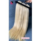 30 inch Blonde Human Hair Straight Remy Hair