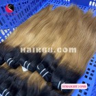 18 inch - Weave Ombre Hair Extensions - Straight Double Drawn Hair - Vietnam Hair