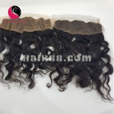 14 inches Vietnamese hair wavy free part lace frontal