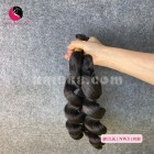 8 polegadas humano cabelo ondulado extensões - dupla grossa ondulado