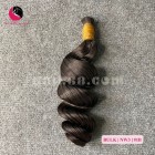 8 polegadas humano cabelo ondulado extensões - dupla grossa ondulado