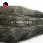 10 inch Grey Hair Extensions - Straight Double