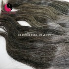 14 inch Grey Hair Color - Straight Double