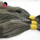 16 pouces extensions de cheveux gris vente - double droit