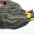 12 inch Hair Extensions For Grey Hair - Straight Single