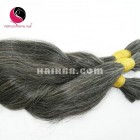16 inch Grey Hair Piece Ponytail - Straight Single