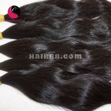 24 inch Remy Wavy Hair Extensions - Thick Wavy Single