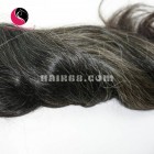 16 inch Grey Hair Extensions - Wavy Double