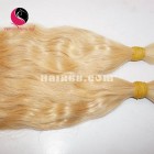 Extensions de cheveux blonds de 12 pouces bon marché - ondulé