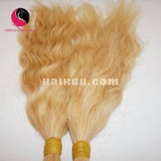 18 inch Blonde Hair Extensions Cheap - Wavy