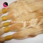 Extensiones baratas del pelo rubio de 22 pulgadas - ondulado natural