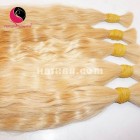 Cabello rubio de 8 pulgadas extensiones cabello vietnamita