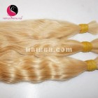 14 pulgadas cabello rubio extensiones de pelo vietnamita