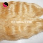 18 pulgadas cabello rubio extensiones de pelo vietnamita