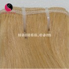 8 inch Cheap Blonde Human Hair Weave - Natural Wavy