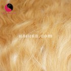 10 inch Cheap Blonde Human Hair Weave - Natural Wavy