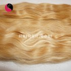 16 inch Blonde Wavy Remy Hair Extensions