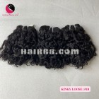 8 polegadas curly weave cabelo extensões - duplo desenhado
