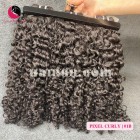 18 polegadas curly tecer cabelo - vietnam cabelo extensões duplas desenhadas