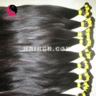 20 pouces main attachés extensions de cheveux wefted simple droit