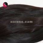 30 inch Hand Tied Human Hair Wefts Straight Single